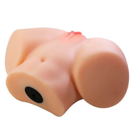 Pink silikon anatomisches modell eines weiblichen torsos mit realistischem hautstruktur und integrierten soundeffekten für intensiveres erlebnis crazy bull