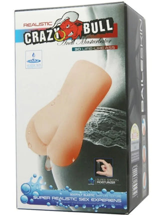 CRAZY BULL - WASSERHAUT-MASTURBADOR ANO MODELL 2 - Anus-Masturbator ohne Vibration