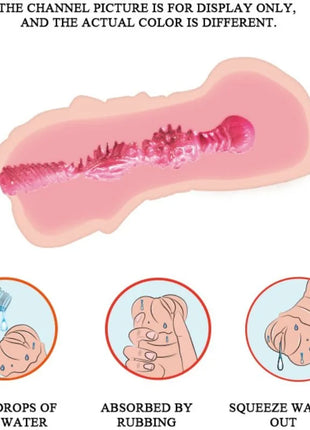 CRAZY BULL - WATER SKIN VAGINA MASTURBADOR MIT VIBRIERENDEN KUGELN - Vaginas mit Vibration