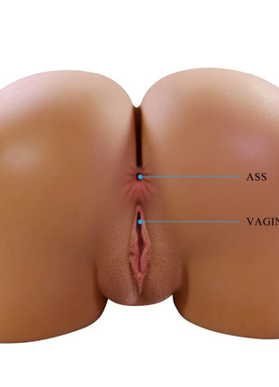 CRAZY BULL - WENDY REALISTISCHER WEIBLICHER PO-VIBRATOR UND SAUGER MIT TON 11 KG