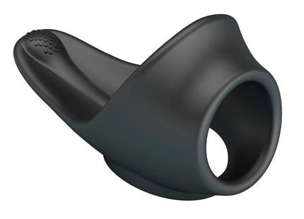 CRAZY BULL – Zadok Ergonomischer Penisring mit Perineum-Stimulator aus Silikon - Penisring