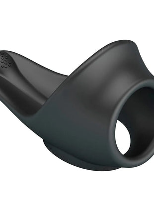 CRAZY BULL – Zadok Ergonomischer Penisring mit Perineum-Stimulator aus Silikon - Penisring