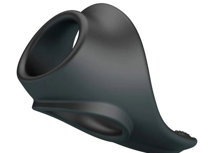 CRAZY BULL – Zadok Ergonomischer Penisring mit Perineum-Stimulator aus Silikon - Penisring