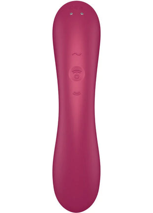 Curvy Trinity 1 – 3-in-1 Satisfyer mit Air Pulse Auflege- und G-Punkt-Vibration - Auflegvibrator