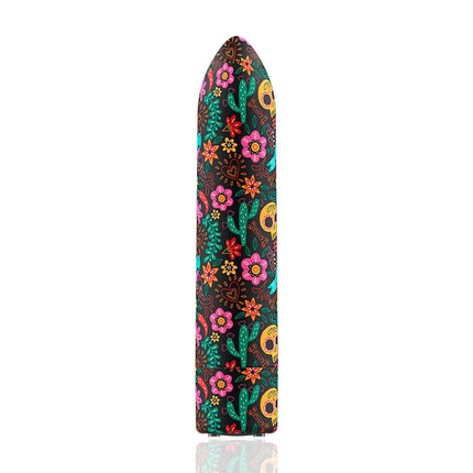 CUSTOM BULLETS - FLORAL RECHARGEABLE BULLET 10 INTENSITIES - Vibrierende Kugeln
