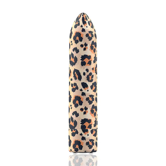 CUSTOM BULLETS - RECHARGEABLE BULLET LEOPARD 10 INTENSITIES - Vibrierende Kugeln