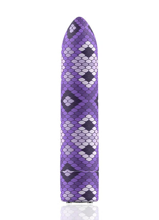 CUSTOM BULLETS - RECHARGEABLE SNAKE PURPLE MAGNETIC BULLET 10V - Vibrierende Kugeln