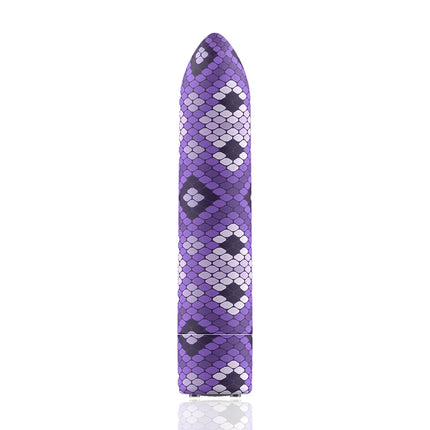 CUSTOM BULLETS - RECHARGEABLE SNAKE PURPLE MAGNETIC BULLET 10V - Vibrierende Kugeln