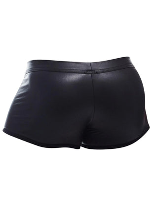 Cut4Men – Schwarzer Wetlook Boxer (BL4CK03) - Boxershorts