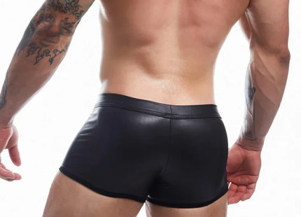 Cut4Men – Schwarzer Wetlook Boxer (BL4CK03) - Boxershorts