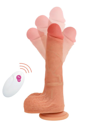 CYBER SILICOCK - FERNBEDIENUNG REALISTISCH MR RICK 20.9 CM -O- 4 CM - Vibratoren mit Saufnapf