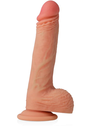 CYBER SILICOCK - FREEMAN ULTRA REALISTISCHES. WEICHES FLÜSSIGE SILIKON 20 CM -O- 3.8 CM - Dildo mit Saugnapf