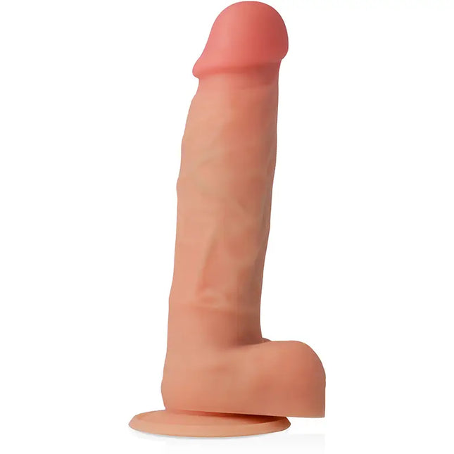 CYBER SILICOCK - OLIVER ULTRA REALISTISCHES WEICHES FLÜSSIGE SILIKON 19 CM -O- 3.9 CM - Dildo mit Saugnapf