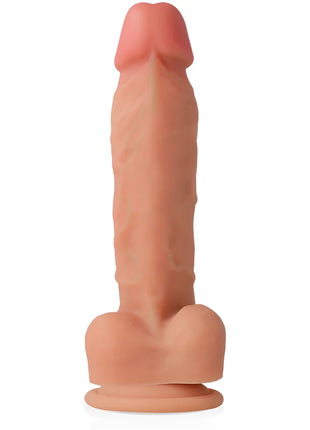 CYBER SILICOCK - OLIVER ULTRA REALISTISCHES WEICHES FLÜSSIGE SILIKON 19 CM -O- 3.9 CM - Dildo mit Saugnapf