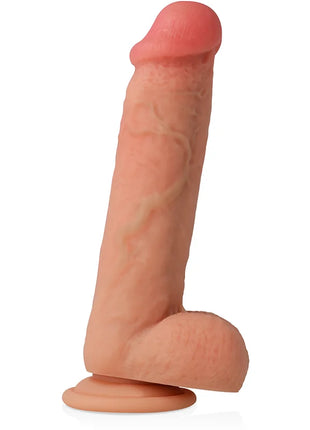 CYBER SILICOCK - SAUL ULTRA REALISTISCHES. WEICHES FLÜSSIGE SILIKON 21 CM -O- 4.2 CM - Dildo mit Saugnapf