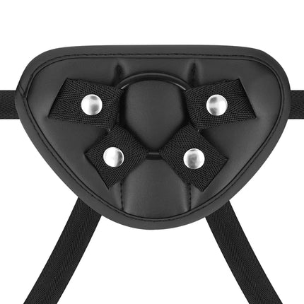 CYBER SILICOCK - STRAP-ON-GURT MIT 3 RINGEN GRATIS - Strapon Gurte