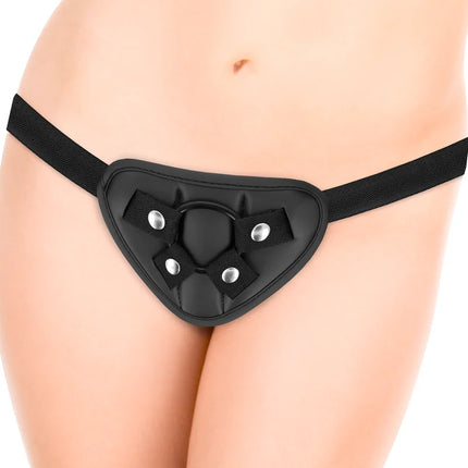 CYBER SILICOCK - STRAP-ON-GURT MIT 3 RINGEN GRATIS - Strapon Gurte