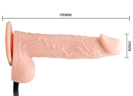 Pink silikon dildo mit strukturierter oberfläche und saugnapfbasis 15 cm realistischer aufblasbarer dildo