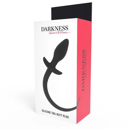 DARKNESS - ANALPLUG 28 CM SCHWARZES SILIKON - Analplug