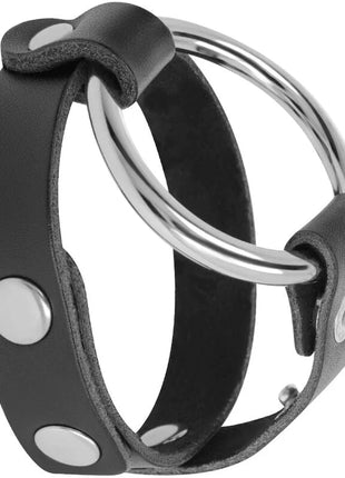 DARKNESS - BDSM-HAHN- UND HODENRING - Penisring ohne Vibration