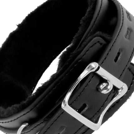 DARKNESS - BEQUEME HALSKETTE MIT LEDERKETTE - Halskette