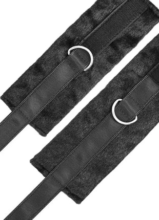 DARKNESS - BETTBAND-SET - Handschellen