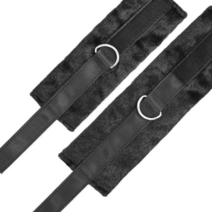 DARKNESS - BETTBAND-SET - Handschellen
