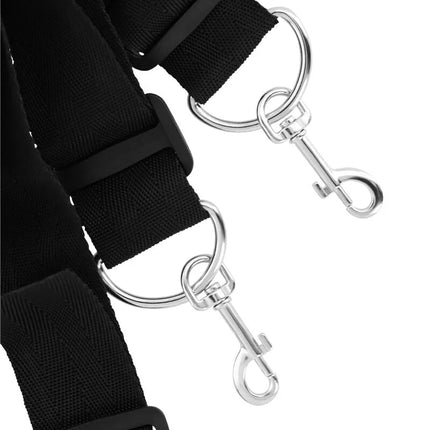 DARKNESS - BETTBAND-SET - Handschellen