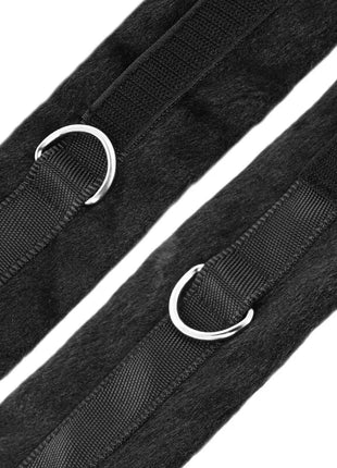 DARKNESS - BETTBAND-SET - Handschellen