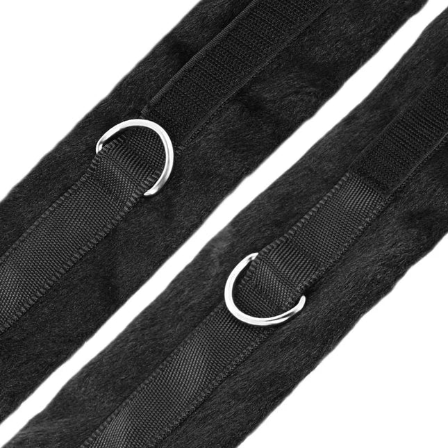 DARKNESS - BETTBAND-SET - Handschellen