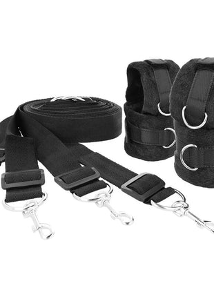 DARKNESS - BETTBAND-SET - Handschellen