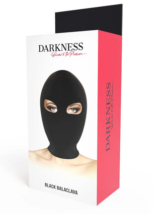 DARKNESS - EINREICHUNGSMASKE SCHWARZ - BDSM Masken