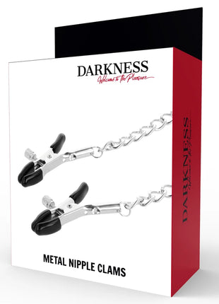 DARKNESS - EINSTELLBARE NIPPELKLEMMEN AUS METALL