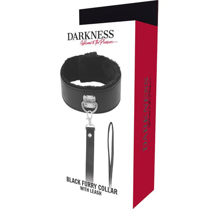 DARKNESS - GEFÜTTERTE HALSKETTE MIT TITANKETTE - Halskette