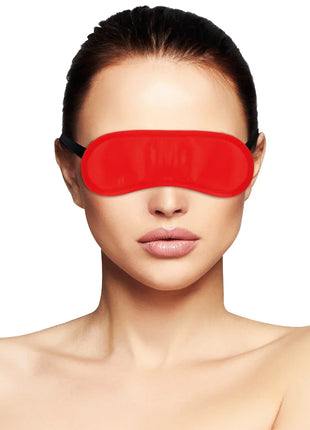 DARKNESS - GERADE ROTE MASKE - Augenmaske