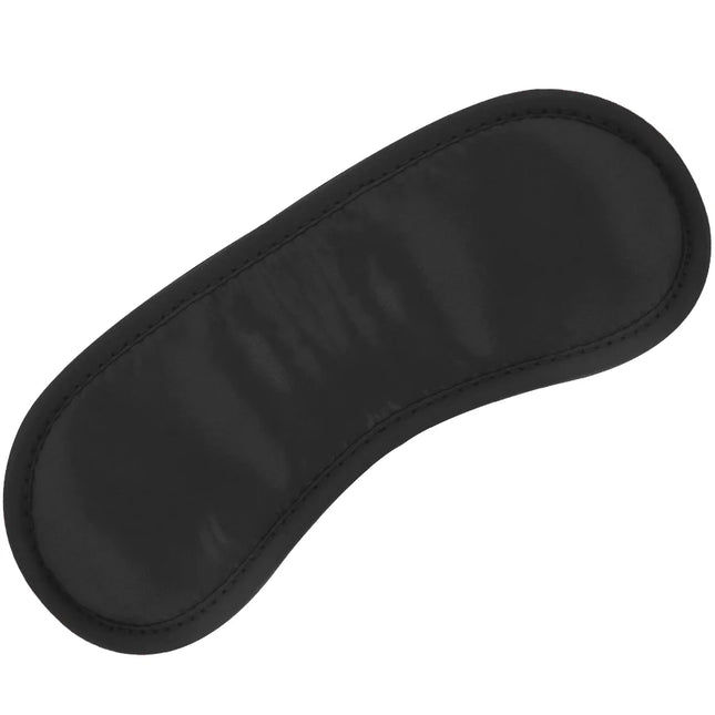 DARKNESS - GERADE SCHWARZE MASKE - Augenmaske