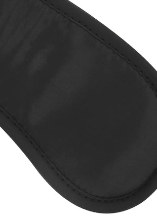 DARKNESS - GERADE SCHWARZE MASKE - Augenmaske