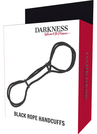 DARKNESS - HANDSCHELLEN ODER KNÖCHEL-HANDSCHELLEN AUS 100 % BAUMWOLLE - Handschellen für Frauen