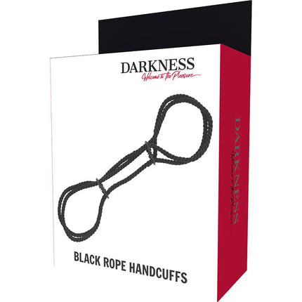 DARKNESS - HANDSCHELLEN ODER KNÖCHEL-HANDSCHELLEN AUS 100 % BAUMWOLLE - Handschellen für Frauen