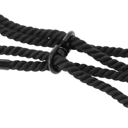 DARKNESS - HANDSCHELLEN ODER KNÖCHEL-HANDSCHELLEN AUS 100 % BAUMWOLLE - Handschellen für Frauen