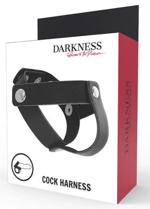 DARKNESS - HAUTRING FÜR PENIS UND HODEN - Penisring ohne Vibration