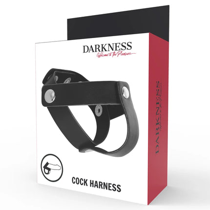 DARKNESS - HAUTRING FÜR PENIS UND HODEN - Penisring ohne Vibration