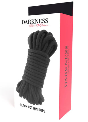 DARKNESS - JAPANISCHES SEIL 10 M SCHWARZ - Seile