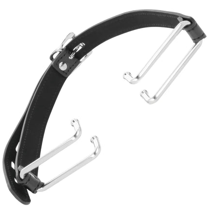 DARKNESS - KNEBEL MIT SCHWARZEM HAKEN - Mundknebel