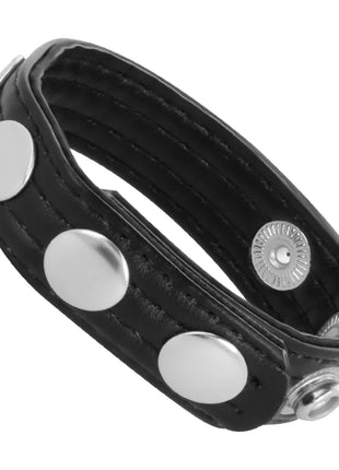 DARKNESS - LEDER-EREKTIONSRING - Penisring ohne Vibration