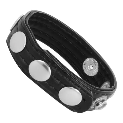 DARKNESS - LEDER-EREKTIONSRING - Penisring ohne Vibration