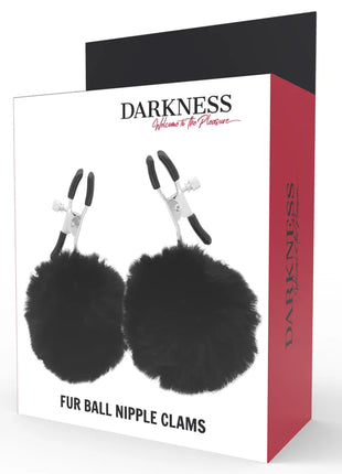DARKNESS - NIPPELKLAMMERN MIT POM POMS 1 - Nippelklemmen