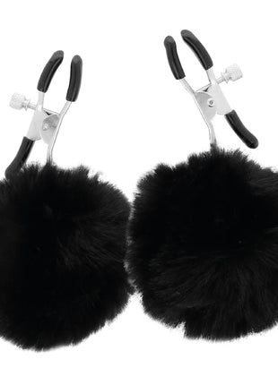DARKNESS - NIPPELKLAMMERN MIT POM POMS 1 - Nippelklemmen