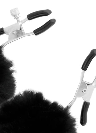 DARKNESS - NIPPELKLAMMERN MIT POM POMS 1 - Nippelklemmen