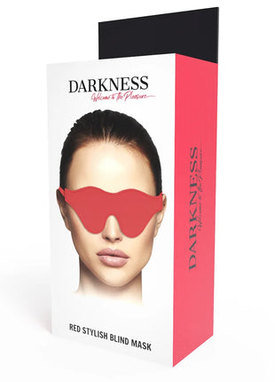 DARKNESS - ROTE MASKE - Augenmaske